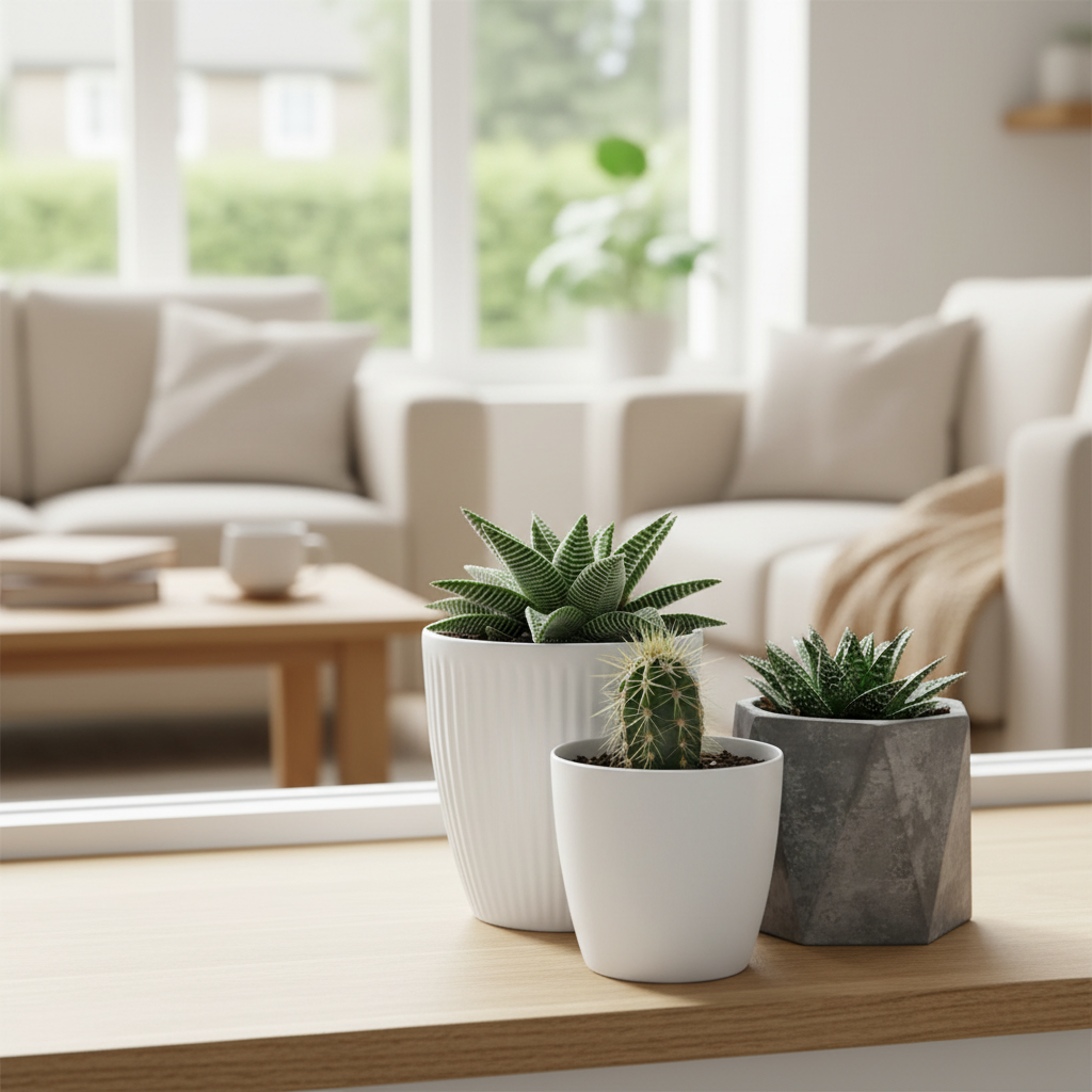 Cultivar suculentas em água